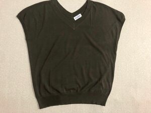 美品　サイズM PLST プラステ　ノースリーブニット