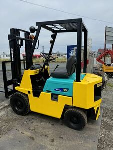 Komatsu　forklift　FG15-7 Gasoline　Power steering　マスト3M 下取り可能　1.5tonneクラス