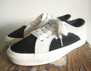 VANS LAMPIN ランピン スウェード V86RS BLACK/WHITE US8.5 26.5cm