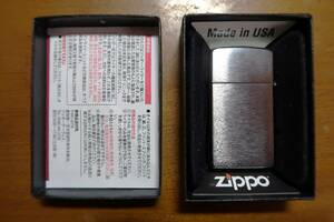 ★未使用品 SLIM ZIPPO 1600YS スリムジッポ 送料無料★