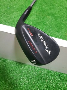 ★希少★　ブリヂストン　ツアーステージ　X-WEDGE　101LB　ウェッジ　58度　SW　ガンブルー　黒染め　ノーメッキ　ゴルフクラブ