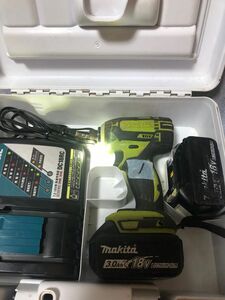 マキタ18vインパクトドライバTD149D中古品、オリジナルハウジング