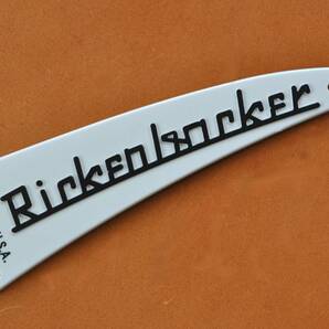 ★ リッケンバッカー Rickenbacker ネームプレート ホワイト ★の画像1