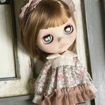 ブライスさんのお洋服 アウトフィット 洋服 Blythe ブライス サイズ outfit リカちゃん　22センチドール 1208 リバティ_画像2