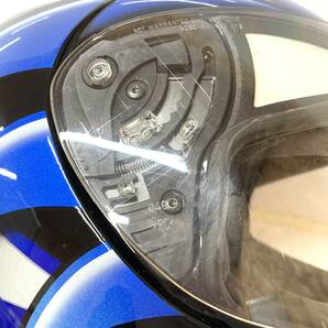 Schuberth S1フルフェイス ヘルメット シューベルトDrudi performance デザイン◆ 58-59cm  スポンジ劣化 ※ジャンクの画像8