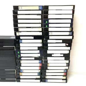 大量 まとめ売り 約70本 内）爪有り 未使用4本 使用済み ビデオテープ VHS ジャンクの画像4