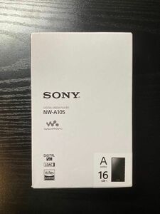 ソニー ウォークマン 16GB Aシリーズ NW-A105 ブラック　黒