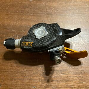 SRAM X0 シフター リア用 9速 カーボン 中古美品 トリガー TRIGGER 9スピード スラム 検 SHIMANO XTR シマノ