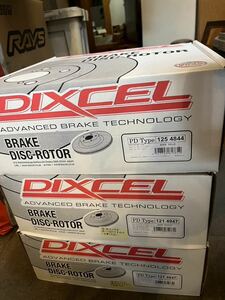 DIXCEL ディクセル ブレーキローター フロントリアセット　125 4844 / 121 4947　BMW 3シリーズに適合　新品