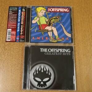 オフスプリング アメリカーナ（国内盤）、グレイテスト・ヒッツ（輸入盤） ２枚セット 送料無料 OFFSPRING AMERICANA GREATEST HITSの画像1