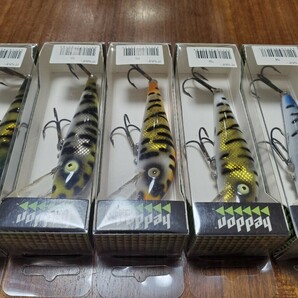 ★マグナムタイガー タイガー X1030-TIGER 1/2oz全5色セット… スミス へドン heddon トップ TOP 新品購入未使用品の画像2