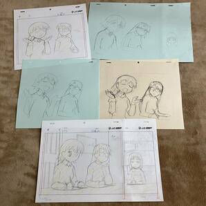 あずまんが大王 原画 41枚セット ／genga [セル画 Cel] の画像2