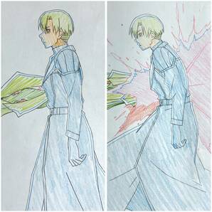 東京喰種 原画 8枚 瓜江／genga [セル画 cel] の画像1