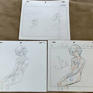 一騎当千 アイキャッチ 原画 3枚 ／Genga [セル画 Cel]の画像2