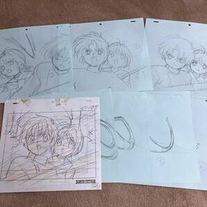 カードキャプターさくら 原画 8枚セット／[Cel セル画 genga]の画像2