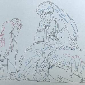 犬夜叉 原画 66枚セット 犬夜叉&かごめ&七宝／ [セル画 Cel Genga]の画像1