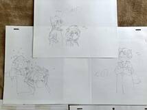 デ・ジ・キャラット セル画&原画 27枚セット 直筆背景付き／[Genga Cel] U_画像4