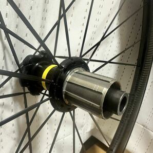 MAVIC マビックコスミックプロカーボンSL UST DISC チューブレス タイヤ付 おまけ付の画像3