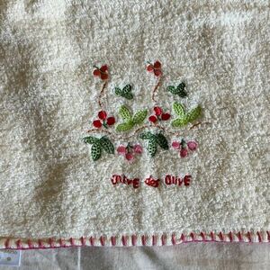  unused postage included * Olive des Olive face towel floral print botanikaru flower 