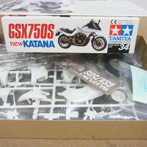 タミヤ ◎1/12 スズキ GSX750S ニュー・カタナ オートバイシリーズ No.34 フルディスプレイキット の画像2