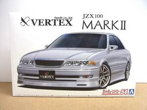 アオシマ ◎ 1/24 ザ・チューンドカー No.54 VERTEX JZX100 マークII ツアラーV '98(トヨタ)