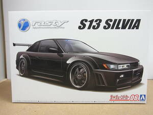 アオシマ◎ 1/24 ザ・チューンドカーシリーズ No.6 ニッサン RASTY PS13 シルビア 1991