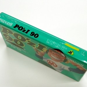 maxell 日立マクセル PO'zI 90 POZ1-90 ノーマルポジション カセットテープ 楽がきタイトル 90分 NORMAL POSITION CASSETTE TAPE の画像4