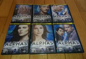 「TV・ドラマ・DVD６巻」　●ALPHAS/アルファズ　 シーズン1　　6巻　DVDレンタル落ち