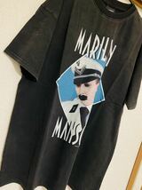 マリリンマンソン　トラヴィススコット着用　Tシャツ GIANT製 XL 新品未使用　marilyn manson_画像2