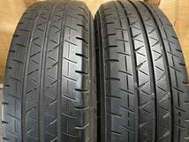 ★T-135【YOKOHAMA blueEarth-Van RY55】195/80R15 107/105N LT！2020年製造！2本！程度良好！手渡し大歓迎★_画像2