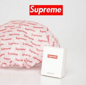 【ステッカー1枚付き】 シュプリーム シャワーキャップ supreme ノベルティ ボックスロゴ box logo 