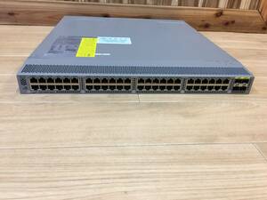 A20990)CISCO NEXUS 3048TP (N3K-C3048TP-1GE V01) スイッチ 現状品