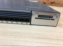 A20992)Cisco Catalyst 3750-X Series (WS-C3750X-12S-E V03) スイッチ 現状品_画像4