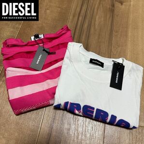 DIESEL キッズ 160-170cm ワケあり 2点 総額28,270円 セット売り 新品 未使用 ★ ディーゼル KID トップス Tシャツ 半袖 23 の画像1