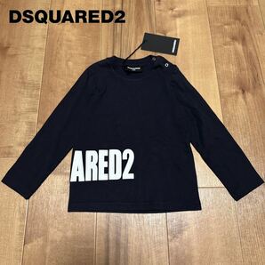 新品 未使用 タグ付き ★定価12,980円 Dsquared2 ベビー 100cm ディースクエアード ロゴ プリント Tシャツ キッズ 21の画像1