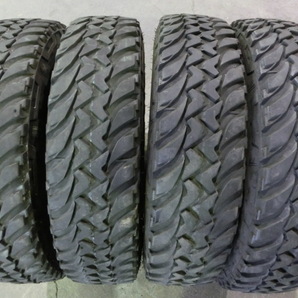 溝あり！ ジムニー 中古タイヤ ◆ ブリヂストン デューラー M/T 674 185/85R16 105/103L 「4本SET」の画像1