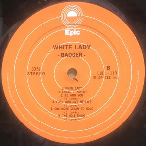 YES関連 Jeff Beck参加 国内オリジナル盤 Badger / White Ladyの画像3
