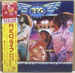 国内オリジナル盤2枚組　R.E.O. Speedwagon / You Get What You Play For