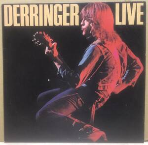 USハード USオリジナル盤　Derringer / Live