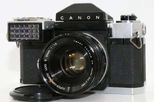 良品 レア Canon Flex Super Canomatic R 50mm f1.8 標準 単焦点 プライム マニュアル オールドレンズ 露出計稼働