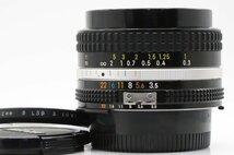 美品 レア Nikon Ai-s Ais Nikkor 20mm f3.5 超広角 単焦点 マニュアル オールドレンズ_画像2