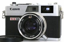 良品 Canon Canonet QL17 G-Ⅲ G3 40mm f1.7 レンジファインダー コンパクトフィルムカメラ B70070_画像1