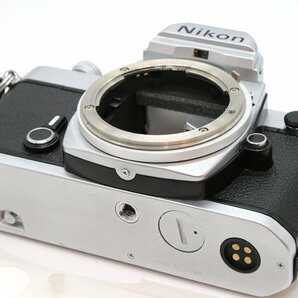 美品 Nikon FM シルバー 一眼レフイルムカメラ ボディ 箱/説明書付き（シリアルナンバー合致）の画像6