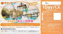 【最新】 ■ 東京都競馬 株主優待券 8枚セット ■ 東京サマーランド招待券 １Dayパス　2024.10.14迄 ★　2_画像2