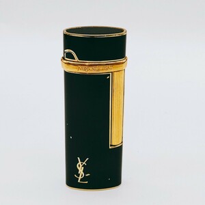 YVES SAINT LAURENT イブサンローラン ライター ガスライター ゴールド色 金色 喫煙具 喫煙グッズ タバコ 煙草 レトロ イヴサンローラン