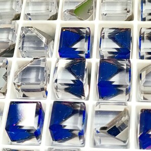 ☆残多量 ヴィンテージ SWAROVSKI スワロフスキー 4841 BERMUDA BLUE バリュムーダブルー Z 8MM 284個 2 gross ラインストーン 裸石の画像10