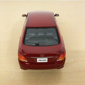 502*TOYOTA トヨタ ALLION アリオン 1/30 ミニカー レッドマイカメタリック 外箱付きの画像6