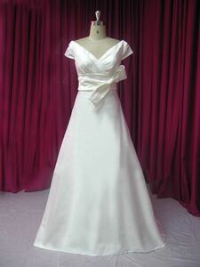  size order free v neck high quality wedding dress A line ribbon wonderful two next . front . bride color modification free 