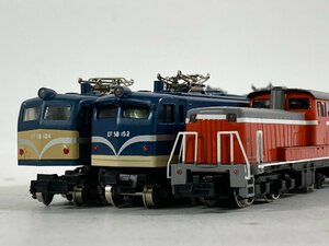 5-123＊Nゲージ エンドウ 電気機関車 ディーゼル機関車 まとめ DD51 EF58 鉄道模型 まとめ売り(aaj)