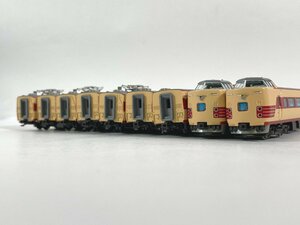 7-39* N gauge KATO 381 series 100 number pcs [....] set sale 10-1868 6 both basic set / 10-1869 3 both increase . set Kato railroad model (ajc)